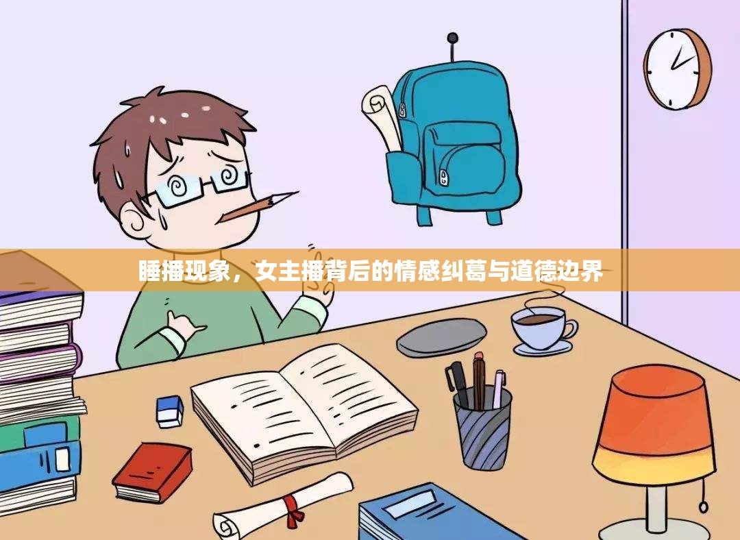 睡播現(xiàn)象，女主播背后的情感糾葛與道德邊界