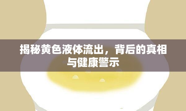 揭秘黃色液體流出，背后的真相與健康警示