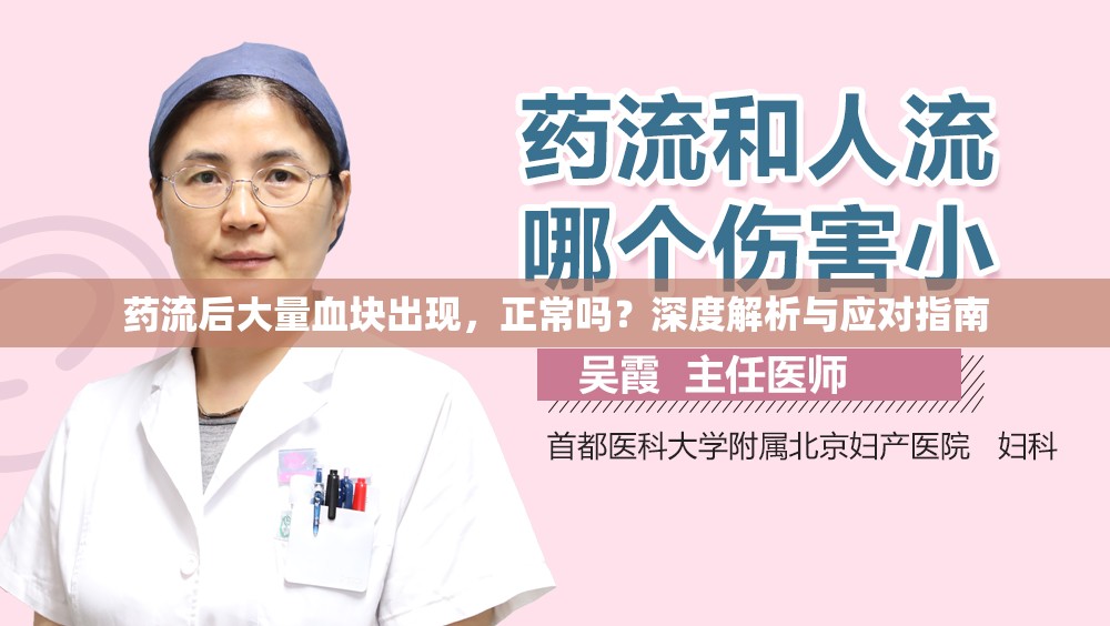 藥流后大量血塊出現(xiàn)，正常嗎？深度解析與應(yīng)對(duì)指南