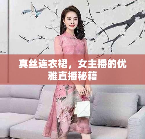真絲連衣裙，女主播的優(yōu)雅直播秘籍