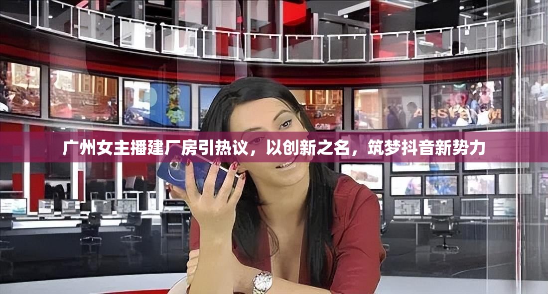 廣州女主播建廠房引熱議，以創(chuàng)新之名，筑夢抖音新勢力