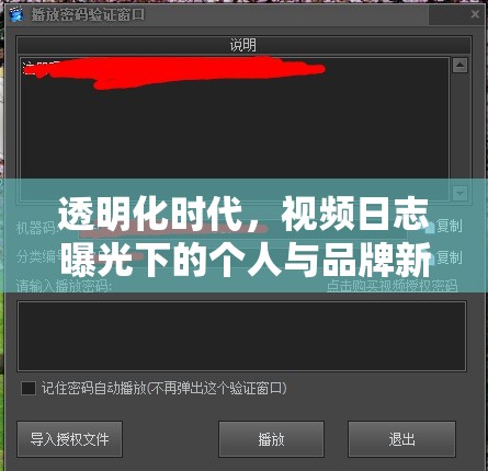 透明化時代，視頻日志曝光下的個人與品牌新篇章