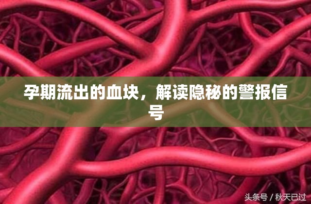 孕期流出的血塊，解讀隱秘的警報信號