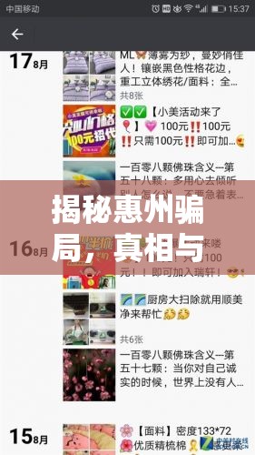 揭秘惠州騙局，真相與防范措施