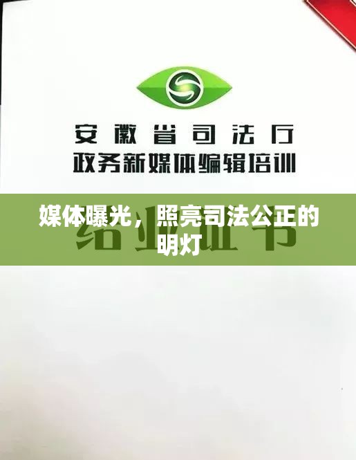 媒體曝光，照亮司法公正的明燈