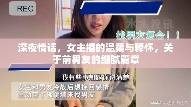深夜情話(huà)，女主播的溫柔與釋?xiě)眩P(guān)于前男友的細(xì)膩篇章