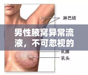 男性腋窩異常流液，不可忽視的隱秘健康信號