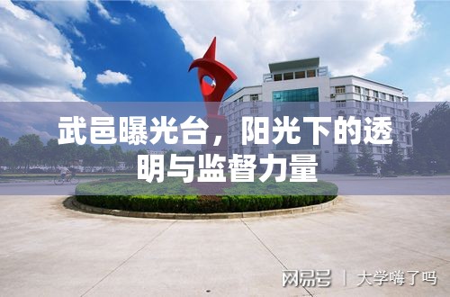 武邑曝光臺，陽光下的透明與監(jiān)督力量