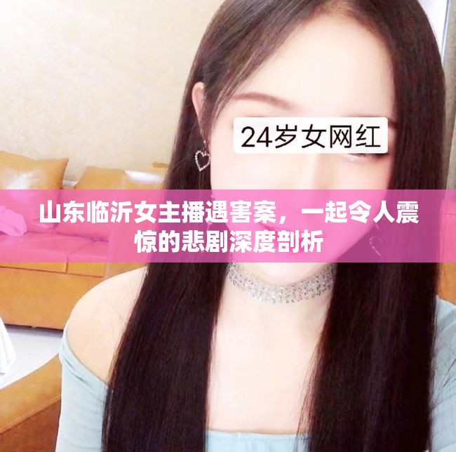 山東臨沂女主播遇害案，一起令人震驚的悲劇深度剖析