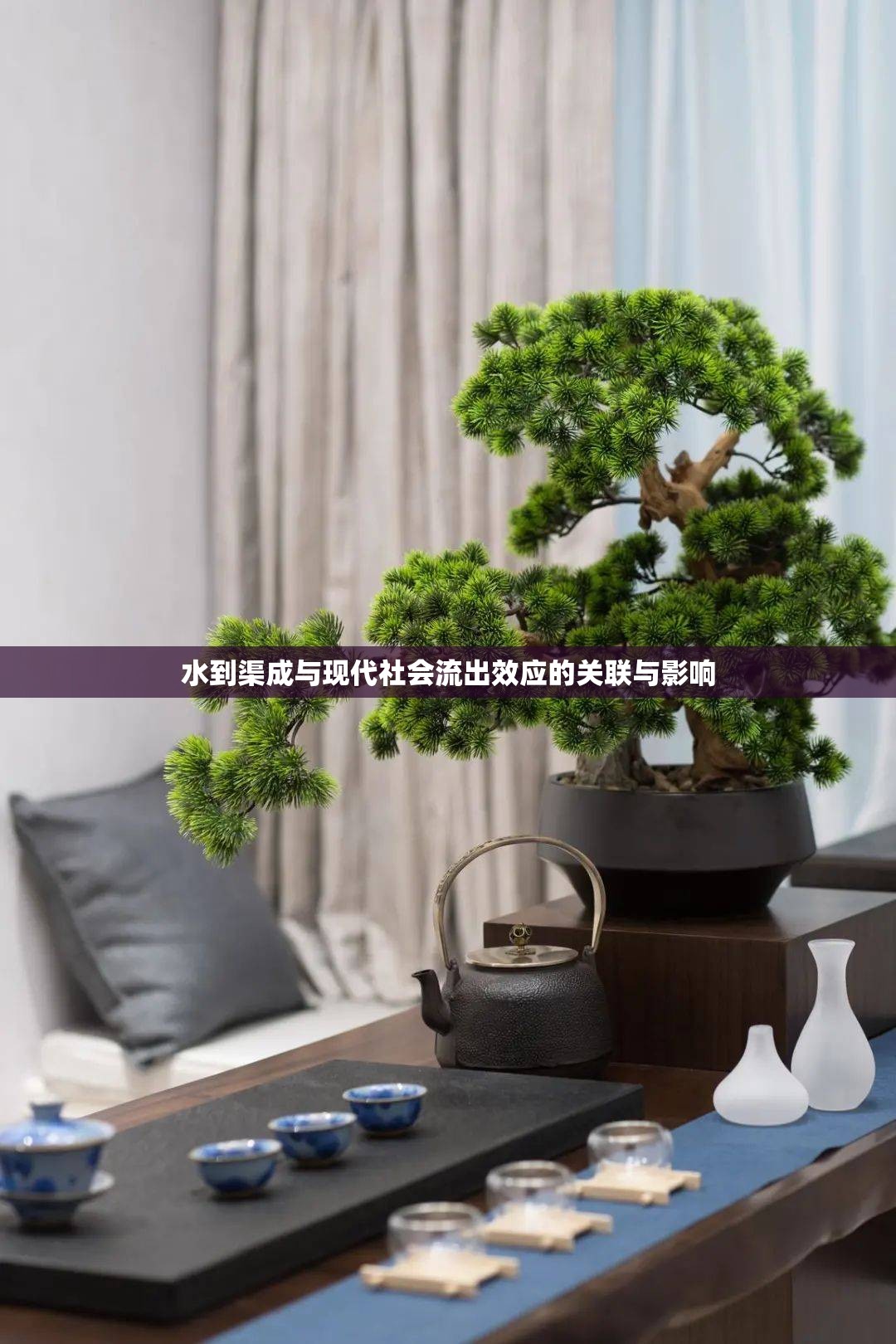 水到渠成與現(xiàn)代社會(huì)流出效應(yīng)的關(guān)聯(lián)與影響