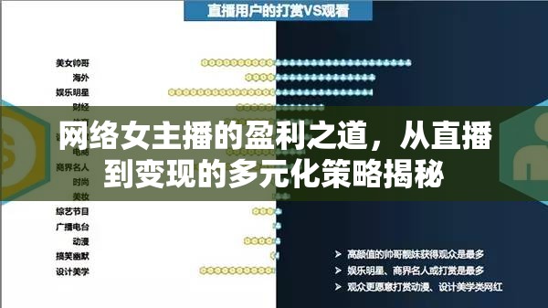 網(wǎng)絡(luò)女主播的盈利之道，從直播到變現(xiàn)的多元化策略揭秘