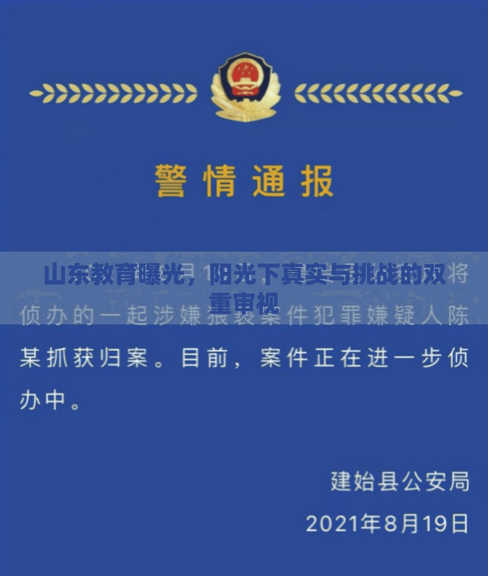 山東教育曝光，陽(yáng)光下真實(shí)與挑戰(zhàn)的雙重審視