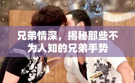 兄弟情深，揭秘那些不為人知的兄弟手勢(shì)