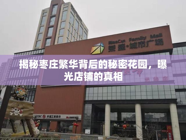 揭秘棗莊繁華背后的秘密花園，曝光店鋪的真相