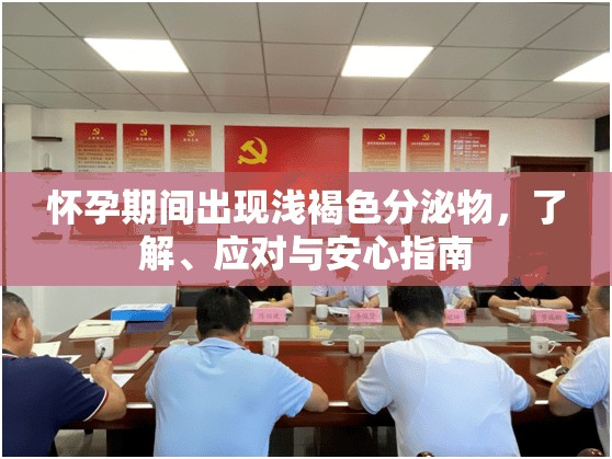 懷孕期間出現(xiàn)淺褐色分泌物，了解、應對與安心指南