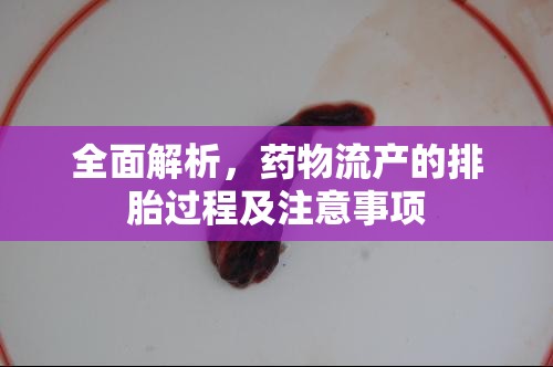 全面解析，藥物流產(chǎn)的排胎過程及注意事項