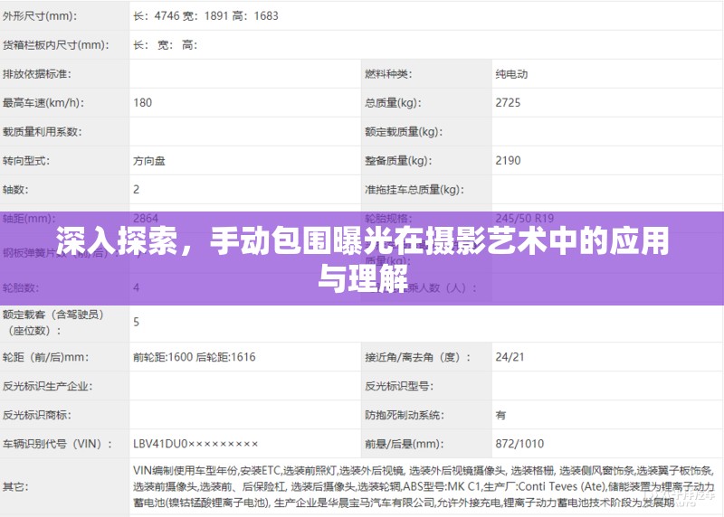 深入探索，手動包圍曝光在攝影藝術(shù)中的應(yīng)用與理解