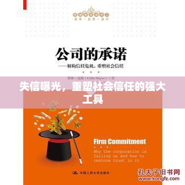 失信曝光，重塑社會信任的強大工具
