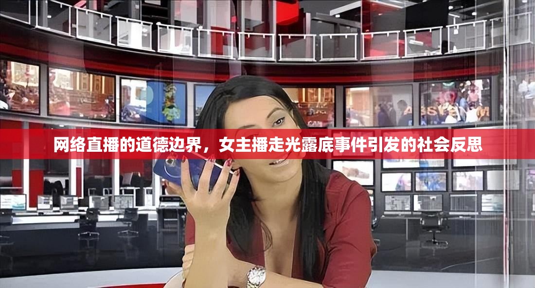 網(wǎng)絡(luò)直播的道德邊界，女主播走光露底事件引發(fā)的社會反思