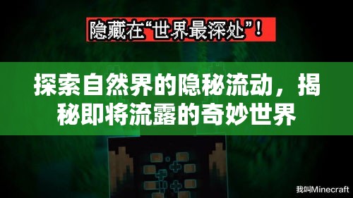 探索自然界的隱秘流動，揭秘即將流露的奇妙世界