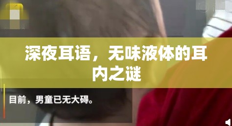 深夜耳語，無味液體的耳內(nèi)之謎