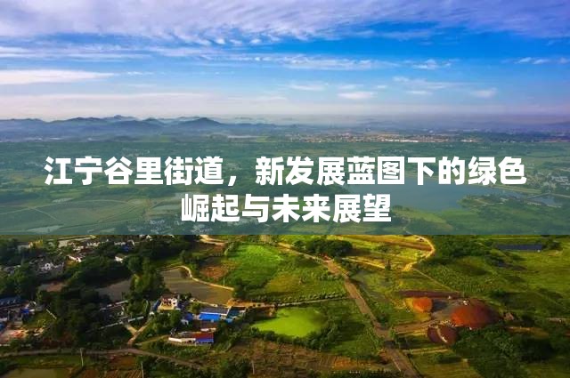 江寧谷里街道，新發(fā)展藍(lán)圖下的綠色崛起與未來展望