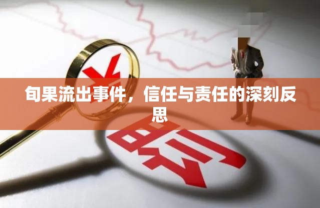 旬果流出事件，信任與責(zé)任的深刻反思