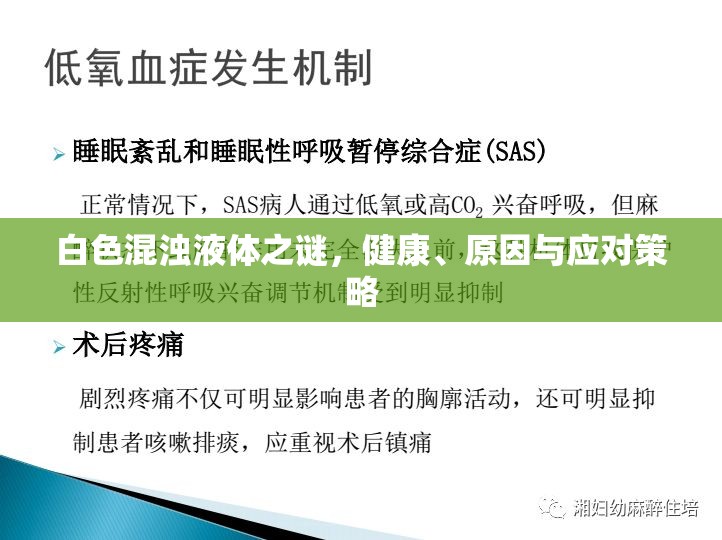 白色混濁液體之謎，健康、原因與應(yīng)對(duì)策略