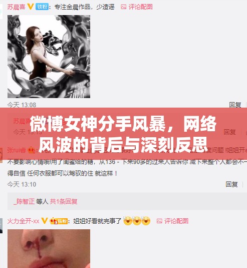 微博女神分手風(fēng)暴，網(wǎng)絡(luò)風(fēng)波的背后與深刻反思
