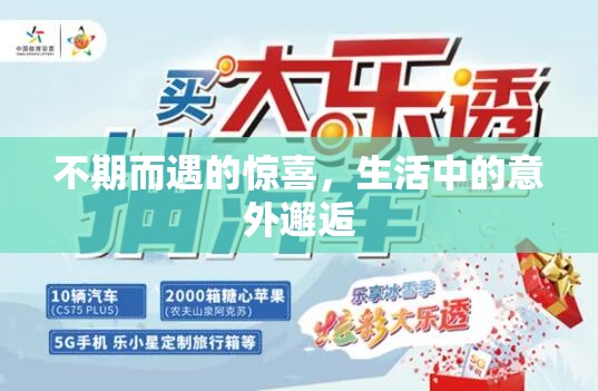 不期而遇的驚喜，生活中的意外邂逅