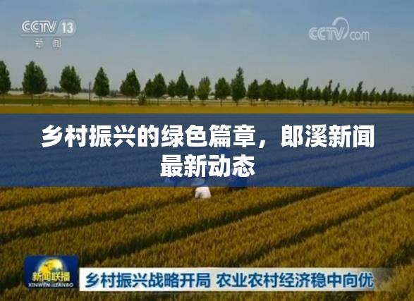 鄉(xiāng)村振興的綠色篇章，郎溪新聞最新動態(tài)