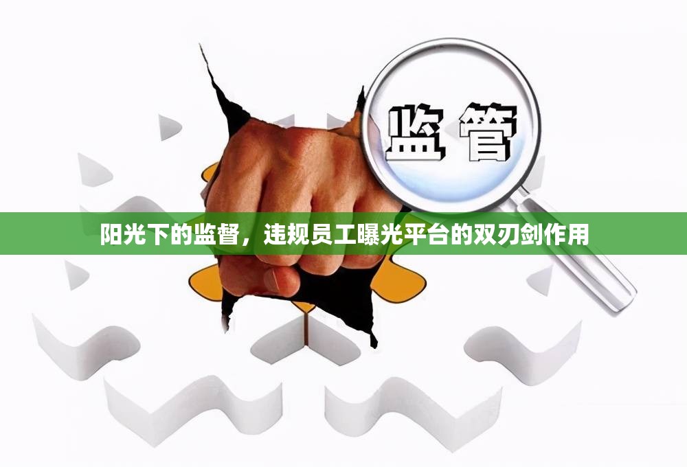 陽光下的監(jiān)督，違規(guī)員工曝光平臺的雙刃劍作用
