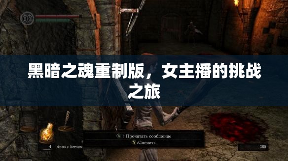黑暗之魂重制版，女主播的挑戰(zhàn)之旅
