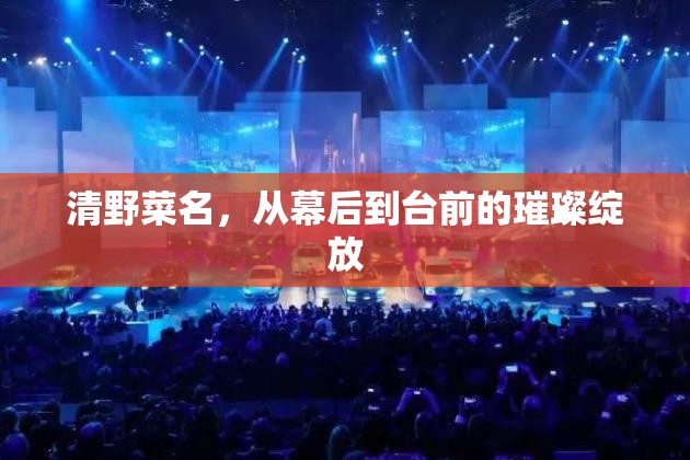 清野菜名，從幕后到臺(tái)前的璀璨綻放