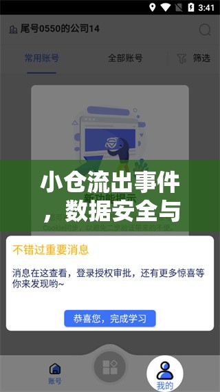 小倉流出事件，數(shù)據(jù)安全與隱私保護(hù)的警鐘