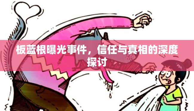 板藍(lán)根曝光事件，信任與真相的深度探討