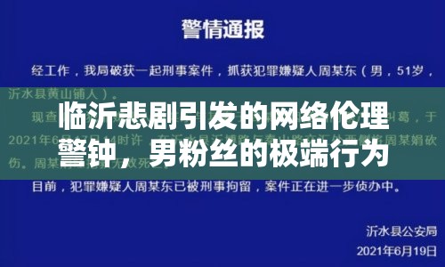 臨沂悲劇引發(fā)的網絡倫理警鐘，男粉絲的極端行為與網絡倫理的反思