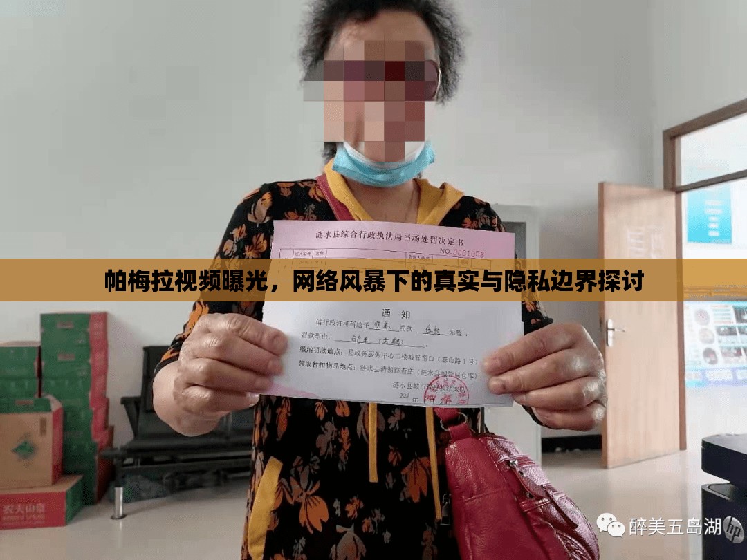 帕梅拉視頻曝光，網(wǎng)絡(luò)風(fēng)暴下的真實與隱私邊界探討