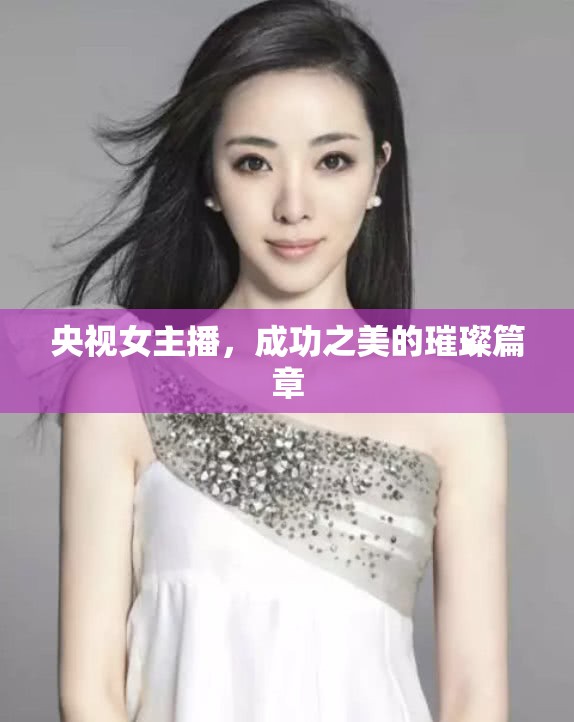 央視女主播，成功之美的璀璨篇章