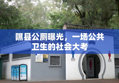 隰縣公廁曝光，一場公共衛(wèi)生的社會大考