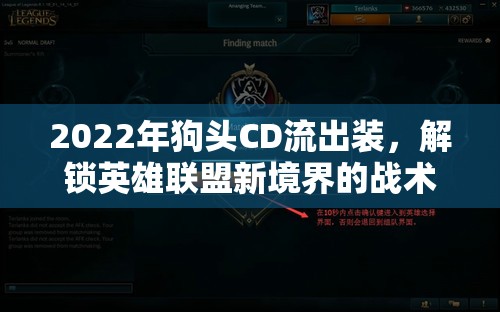 2022年狗頭CD流出裝，解鎖英雄聯(lián)盟新境界的戰(zhàn)術(shù)秘籍