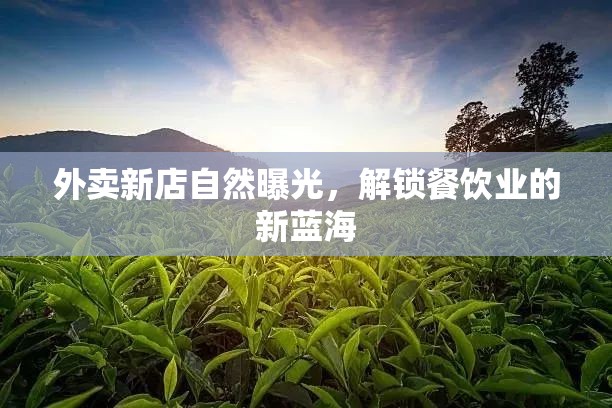 外賣新店自然曝光，解鎖餐飲業(yè)的新藍(lán)海