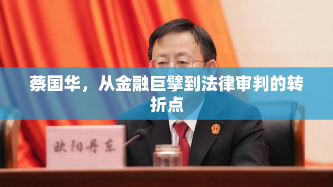蔡國華，從金融巨擘到法律審判的轉(zhuǎn)折點(diǎn)