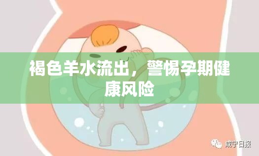 褐色羊水流出，警惕孕期健康風(fēng)險(xiǎn)