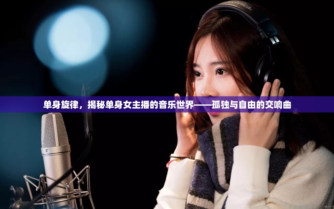 單身旋律，揭秘單身女主播的音樂世界——孤獨(dú)與自由的交響曲