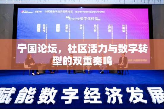 寧國論壇，社區(qū)活力與數(shù)字轉(zhuǎn)型的雙重奏鳴