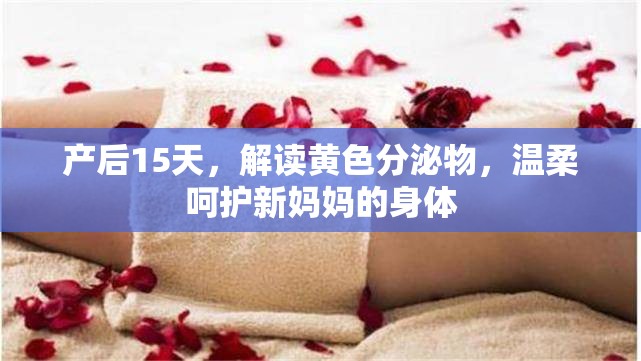 產(chǎn)后15天，解讀黃色分泌物，溫柔呵護(hù)新媽媽的身體