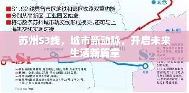 蘇州S3線，城市新動脈，開啟未來生活新篇章