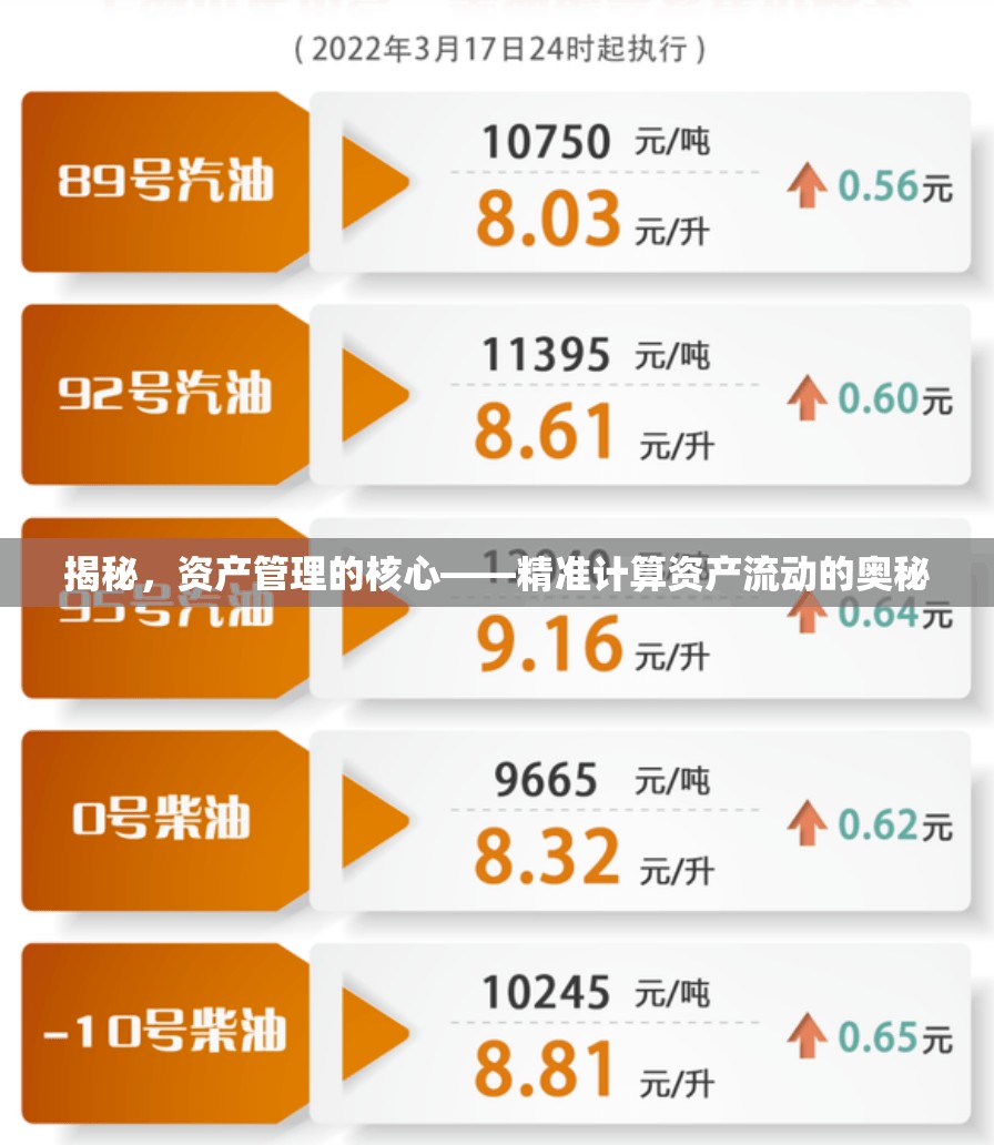 揭秘，資產(chǎn)管理的核心——精準計算資產(chǎn)流動的奧秘