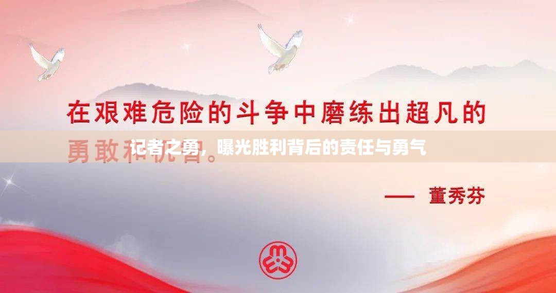 記者之勇，曝光勝利背后的責(zé)任與勇氣